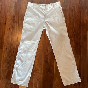 Nike Golf pants. 34x32. Standard fit. Dry fit. Cream color